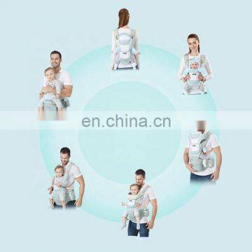 Ergonomic Multifunction Four Seasons Baby Carrier Backpack Sling for Dad and Mom