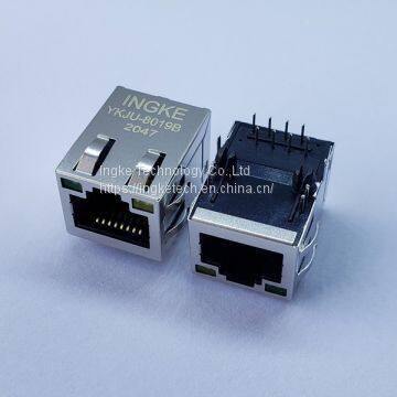 INGKE YKJU-8019B Direct Substitute JXD1-0008NL 1 Port RJ45 Connector Jack 8P8C