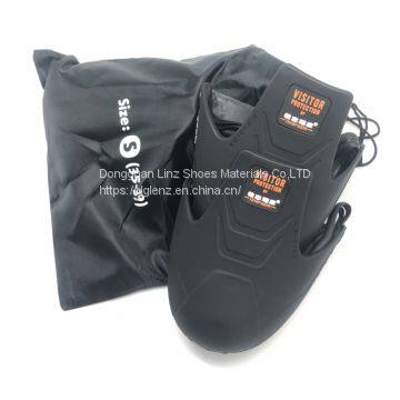 Anti smash steel toe bike cycling anti static non slip non skid rubber shoecovers for men safety