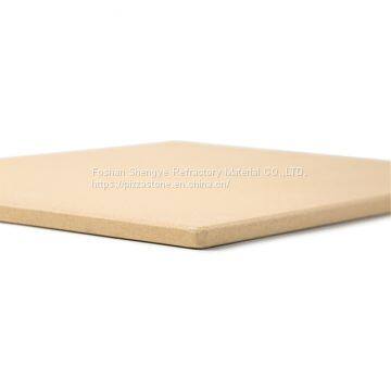 BBQ Rectangular Rectangle Square Round Black White Cordierite Ceramic Pizza Oven Baking Cooking Grilling Refractory Pizza Stone photo-2