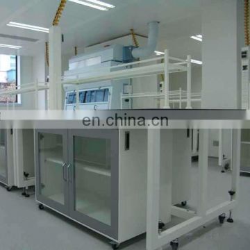 lab wall bench movable side bench for Chemicalt movable laboratory furniture