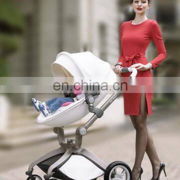 EN1888 2 in 1 Luxury High View Travel Baby Buggy With Carrycot photo-5
