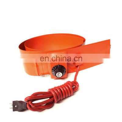 220v 80mm*970mm 10kg liquefied gas bottle silicon Rubber heating belt gas tank heating tape gas can heater band