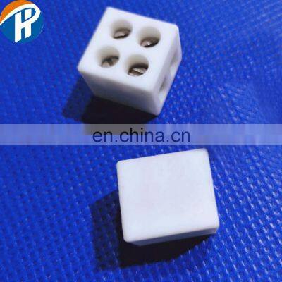 Small Alumina Ceramic Wiring Terminal Block Wire Connector Hegiht13.5