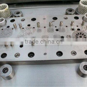 fan motor auto-skewed rotors and stators stamping tool