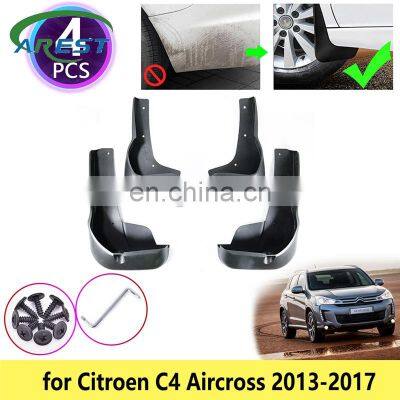 Для Citroen C4 Aircross 2013 2014 2015 2016 2017 Грязезащитные козырьки, Брызговики, Фонари, Брызговики, Защитные пластины от грязи и брызг, Аксессуары для передних колес