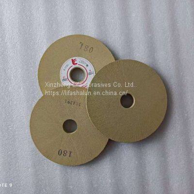 Manufacturer of stone jewelry and jade article with PVA parallel polishing glass grinding wheel high porosity pollution finish well