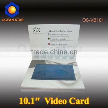 10.1inch LCD Video Brochure Card Advertising/wedding Invitation Card photo-4