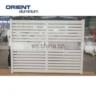 Modern Netherlands Aluminium Fence Slats Privacy System With CE Certification