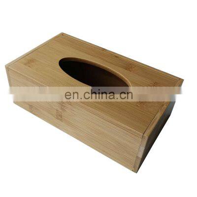 Paper towel box for household articles in bamboo paint