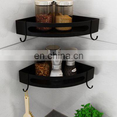 Wall mounted Kitchen Storage Rack For Kitchenware , Spice Jar , Lid , Metal Kitchen Organizer set