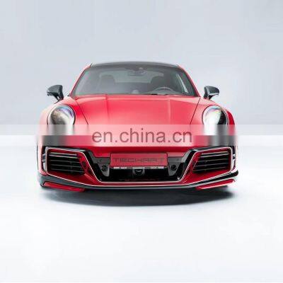 Runde New Arrival For Porsche 992 Turbos Upgrade Techart Dry Carbon Fiber Kit photo-2