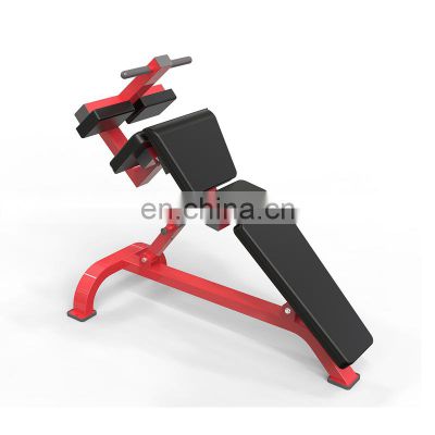 Adjustable Abdominal Bench HA45 Red Black Commercial Gym Fitness Equipment Gym Weight Abdominal Bench