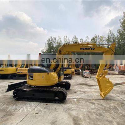 Komtsu excavator machine pc78 in stock , High quality mini excavator komatsu , Komatsu pc60 pc78 pc120