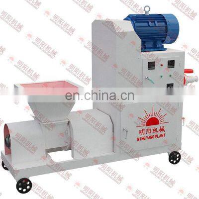 Big forcing power waste paper briquette machine wood sawdust log making machine wood crusher