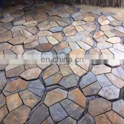 Cheap Price Rusty Flagstone, Crazy Stone Tile photo-3