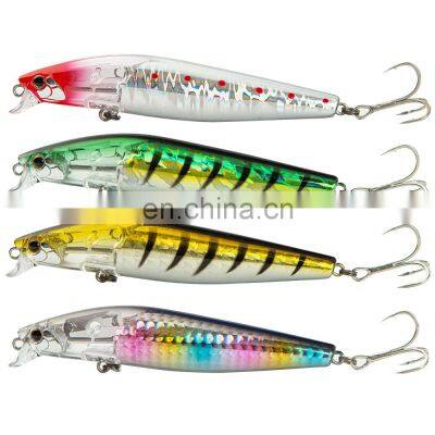 JOHNCOO 100mm 15G ABS Plastic Material Floating Minnow Hard Bait Fish Lure