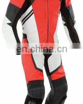 Custom Design Motorbike Racing Cowhide Motorcycle Leathers Suits Biker 1 Piece photo-2