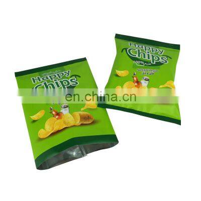 Custom Laminated Material Aluminum Foil Plastic Pouch Banana Plantain Potato Chips Snack Sachets Packaging Mylar Food Bags