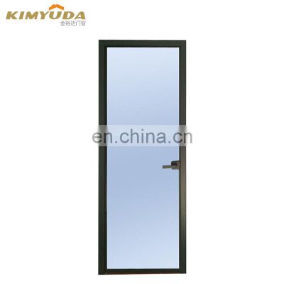 JYD toilet door design aluminium bathroom door Aluminium Hinged Doors