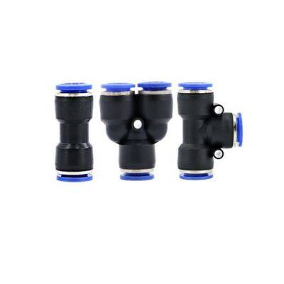 PU-4 6 8 10 12 Pneumatic One Touch Union Straight Pipe Quick Fittings photo-5