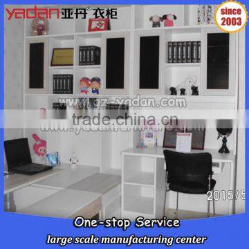 Designs of Bookcase With Study Table Mdf Customer Tailor-made K/D Furniture photo-3