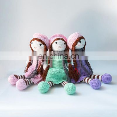 High Quality Crochet Amigurumi Doll Cotton Wool Handmade Kid's Toy crochet toy for baby Vietnam Supplier Cheap Wholesale