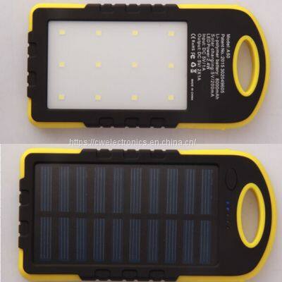 solar power banks mobile phone solar charger