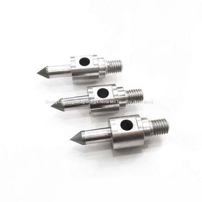 Electroplating Bond Mould Gate Sleeve Grinding Head 60 ° Conical Cubic Boron Nitride Grinding Head Diameter 7mm photo-2