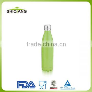 Quality products colorful single wall s/s sports water bottle with several capacities