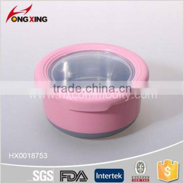 Buy Stainless steel 201 and PP plastic seal food container box                        
                                                                                Supplier's Choice