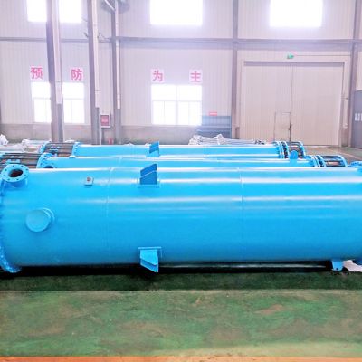 graphite tubular heat exchanger for compound fertilizer industry