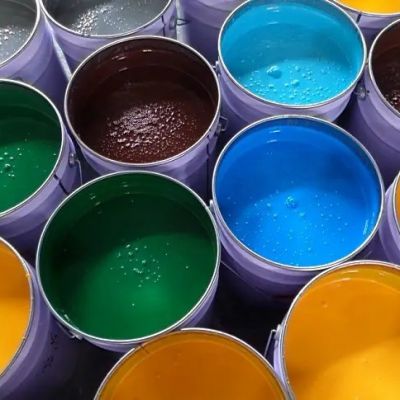 HONGYUAN brand parking lot workshop epoxy resin anti-corrosion and anti-static floor self-leveling paint