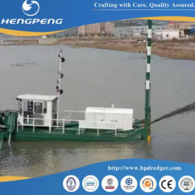 Versatile Watermaster, Amphibious Multipurpose Dredger for Varied Waterway Tasks