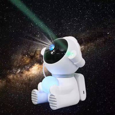 Creative Christmas Gift HD Film Astronaut Galaxy Projector Light Remote Control Starry Sky Proyector Lamp Led Moon Night Lights