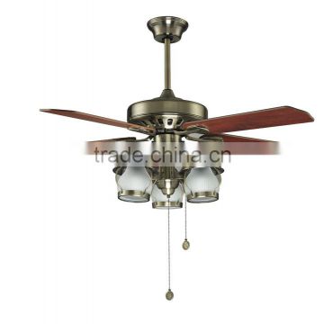 220v Energy saving luxury hotel department lighting ceiling fan