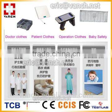 UHF RFID Reader Hardware System for hospital clothes laundry tracking