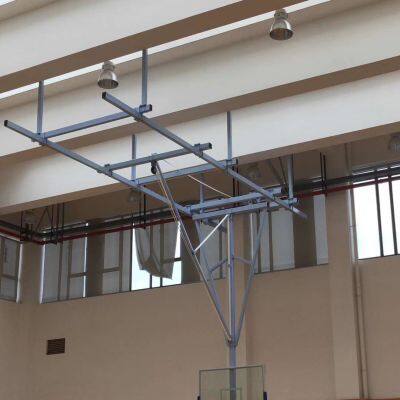High Quality Backboard Ceiling Mounted Basketball Hoop photo-5