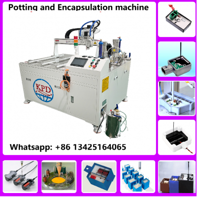 2 part epoxy mixing and dosing machine for potting and encapsulation casting of Wind Turbine Motors