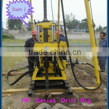 HF200 wheeled drilling rig for water ! Easy to operate&transport