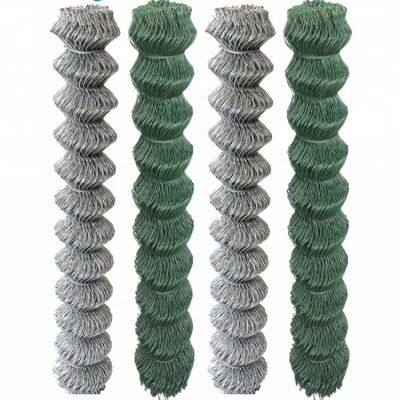 China Factory Hot Dip Galvanized 50X50mm Chain Link Fence Roll Mesh Fence Chainlink Fence Wire for Garden photo-6