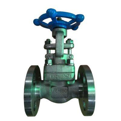 ANSI API Gate Valve A105 Forged Gate Valve Flange Forged Steel Manual Operate High Temperature Gate Valve photo-4