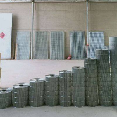 Electric Galvanized Welded Wire Mesh Rolls Square Hole 1/4