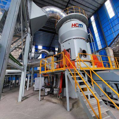 2 комплекта вертикальной мельницы HCM HLM2400 для карбоната марганца | 80 меш, полное прохождение | Решение для крупных проектов на 100 тонн в час