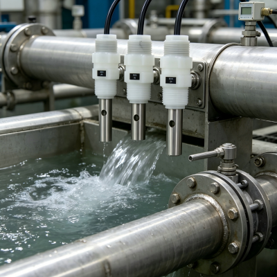 Type 2839 2842 PVDF Conductivity Sensor Industrial Water Conductivity Electrode for Water Treatment System photo-4