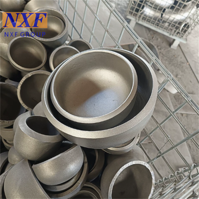 NXF UNS N06600 DIN2.4816 Alloy 600 OD DN15-1200 Thickness SCH10-XXS Nickel Alloy Butt Welding Pipe Fitting End Cap photo-2