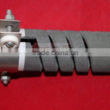 Double sprial silicon carbide heater rod