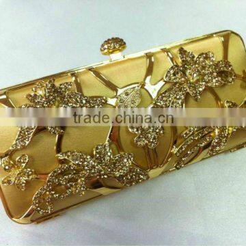 factory sell flower-shaped clutch bag for women with best price