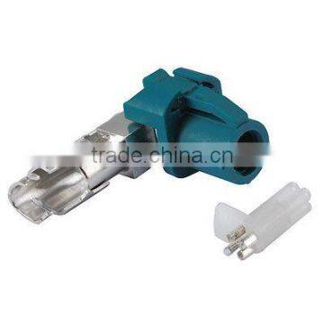 Right Angle Z Coding Waterblue Crimp Female Jack HSD Connector with housing for Dacar 535 538 4 pole Cable