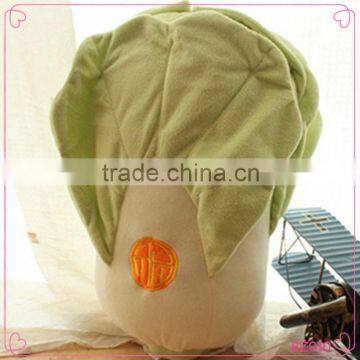 Cabbage pillow vegetables plush toys creative decorative pillow